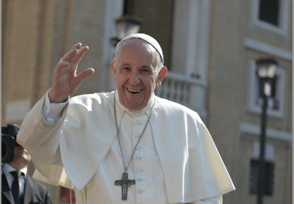 the 266th pontiff